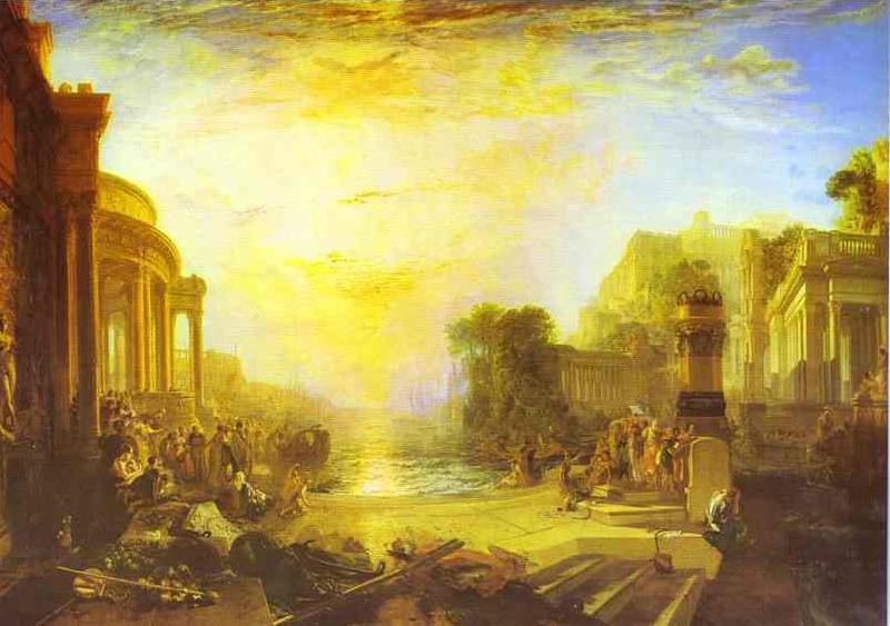 J.M.W. Turner The Decline of the Carthaginian Empire oil painting image